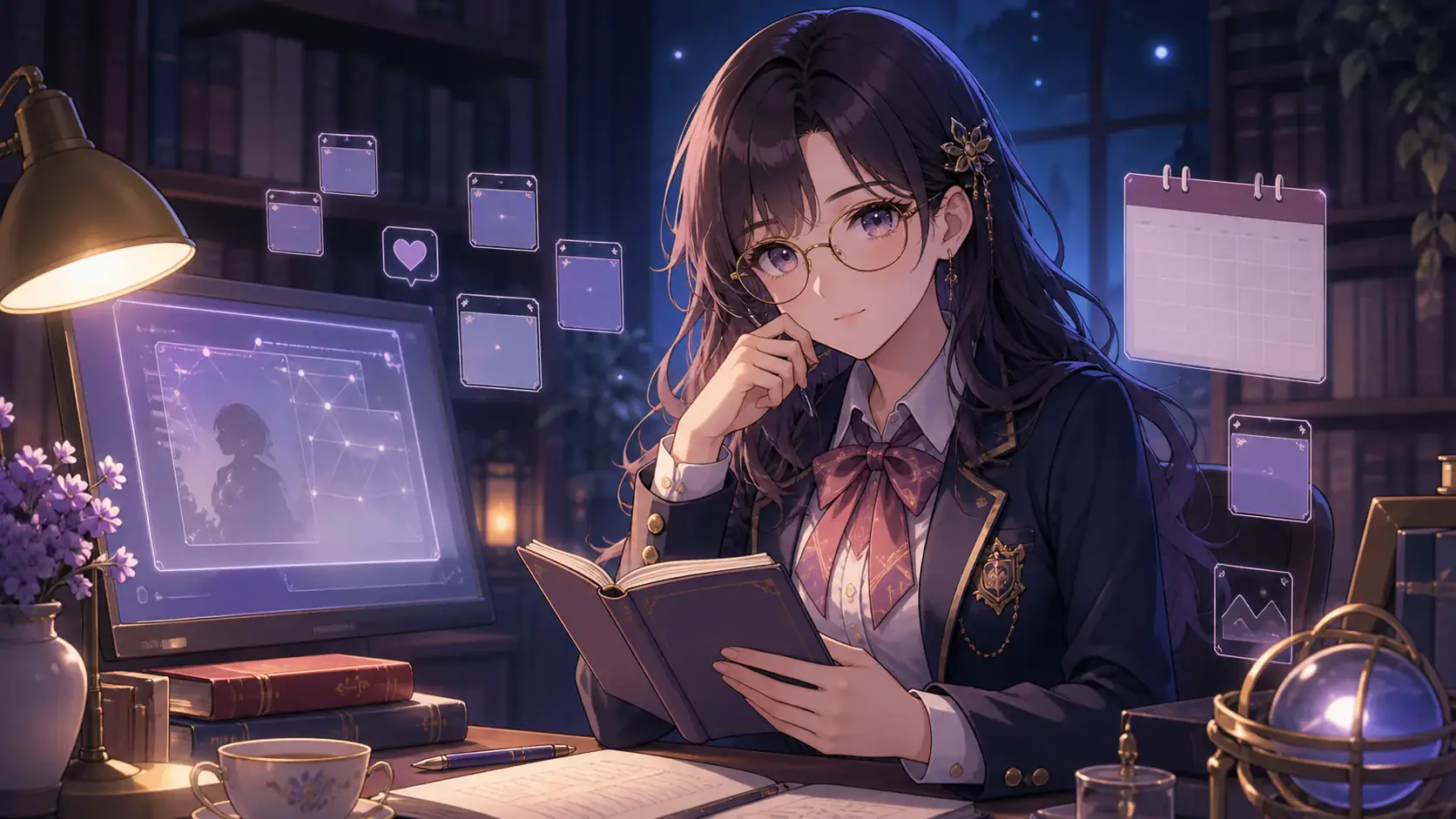 AI companion memory panel cover for JK Anime blog
